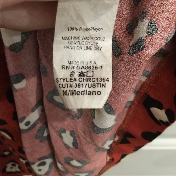 Allison Joy cheetah print dress w/ exposed zipper - Picture 4 of 5